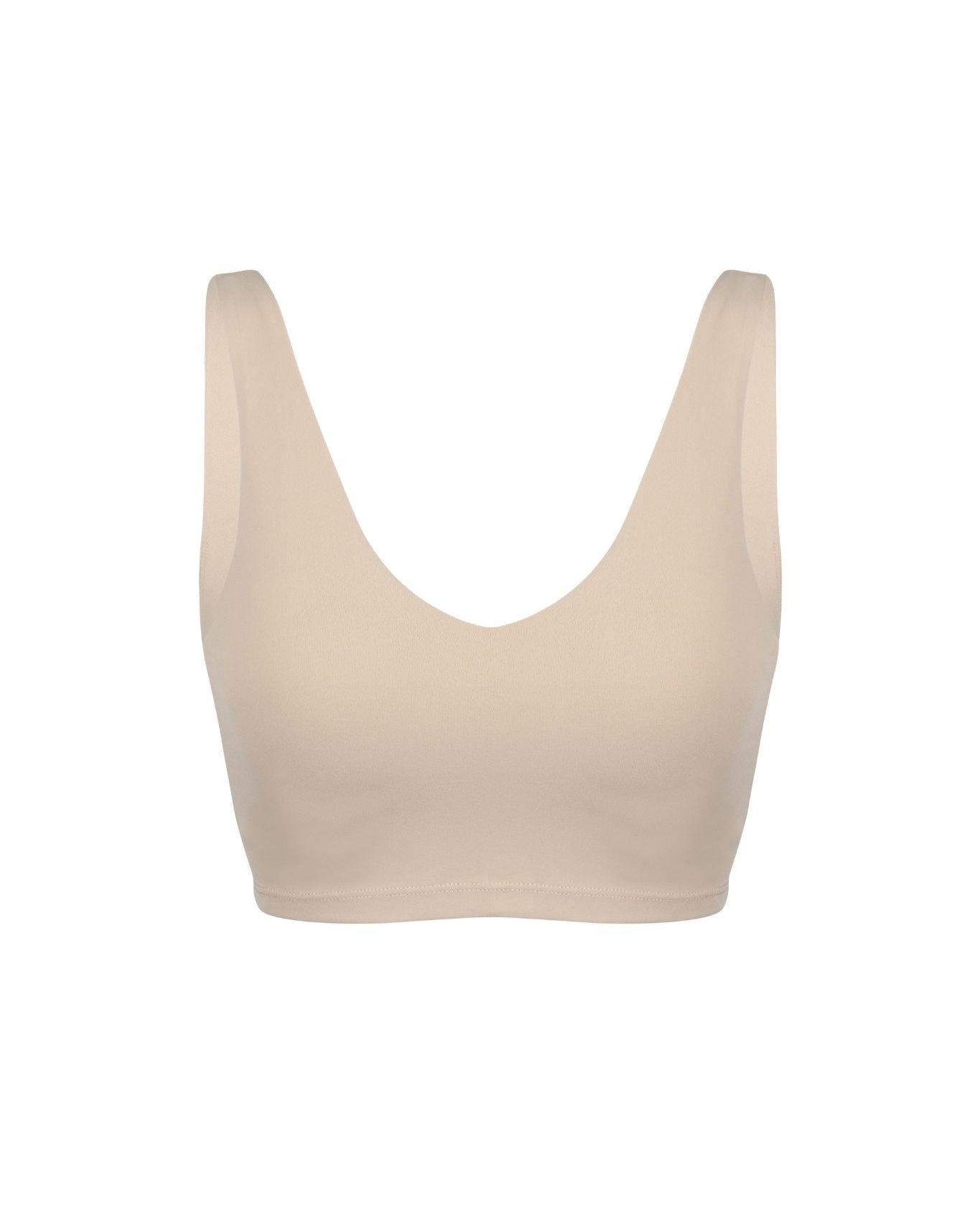 BEFREE - U-scooped Top, Almond