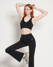 BEFREE U-scooped Top - Black