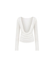 Multi Long Sleeves Top - White