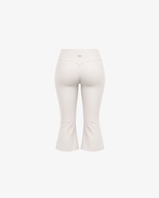 Flared Capri - Grey White