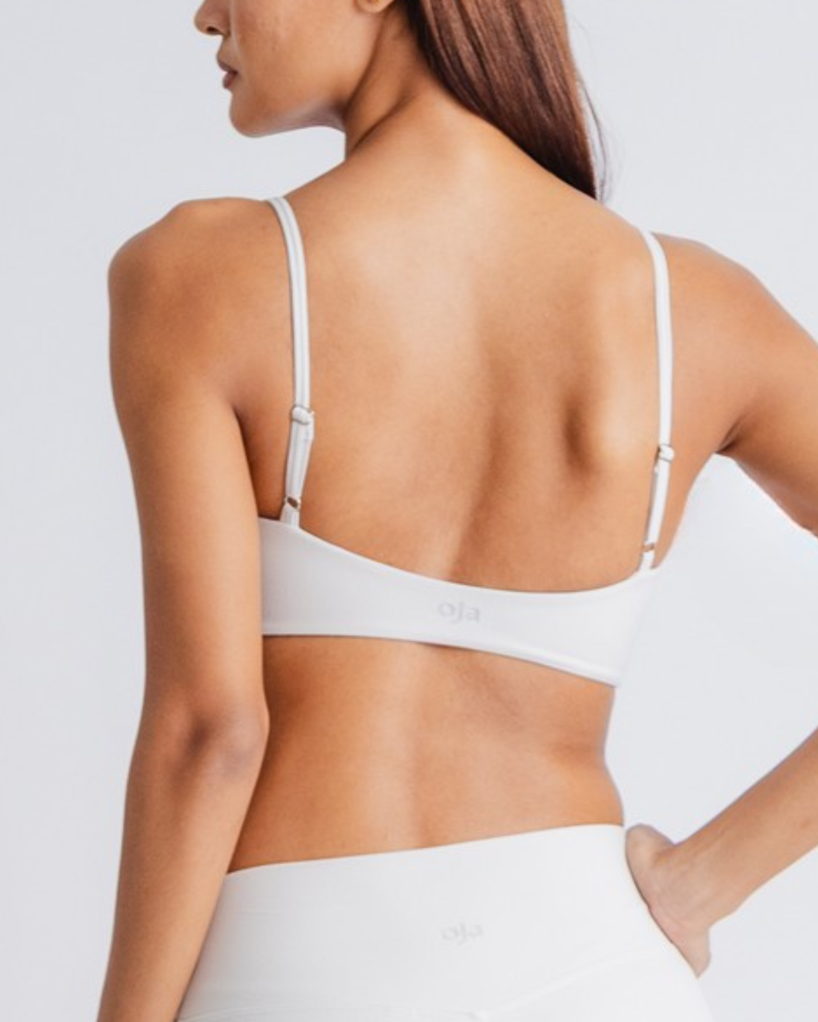 Serene Bra - Grey White