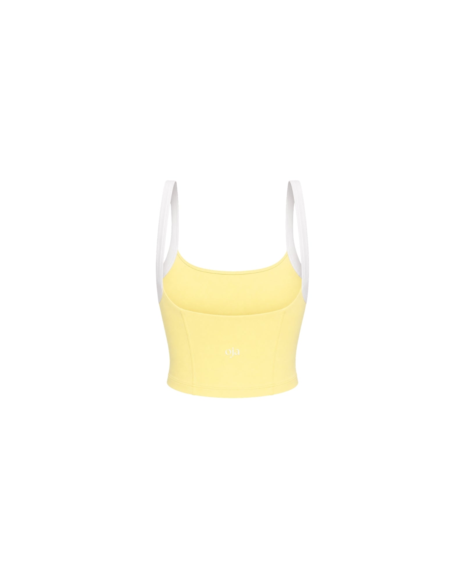 Two-tone Flow Top - Lemon
