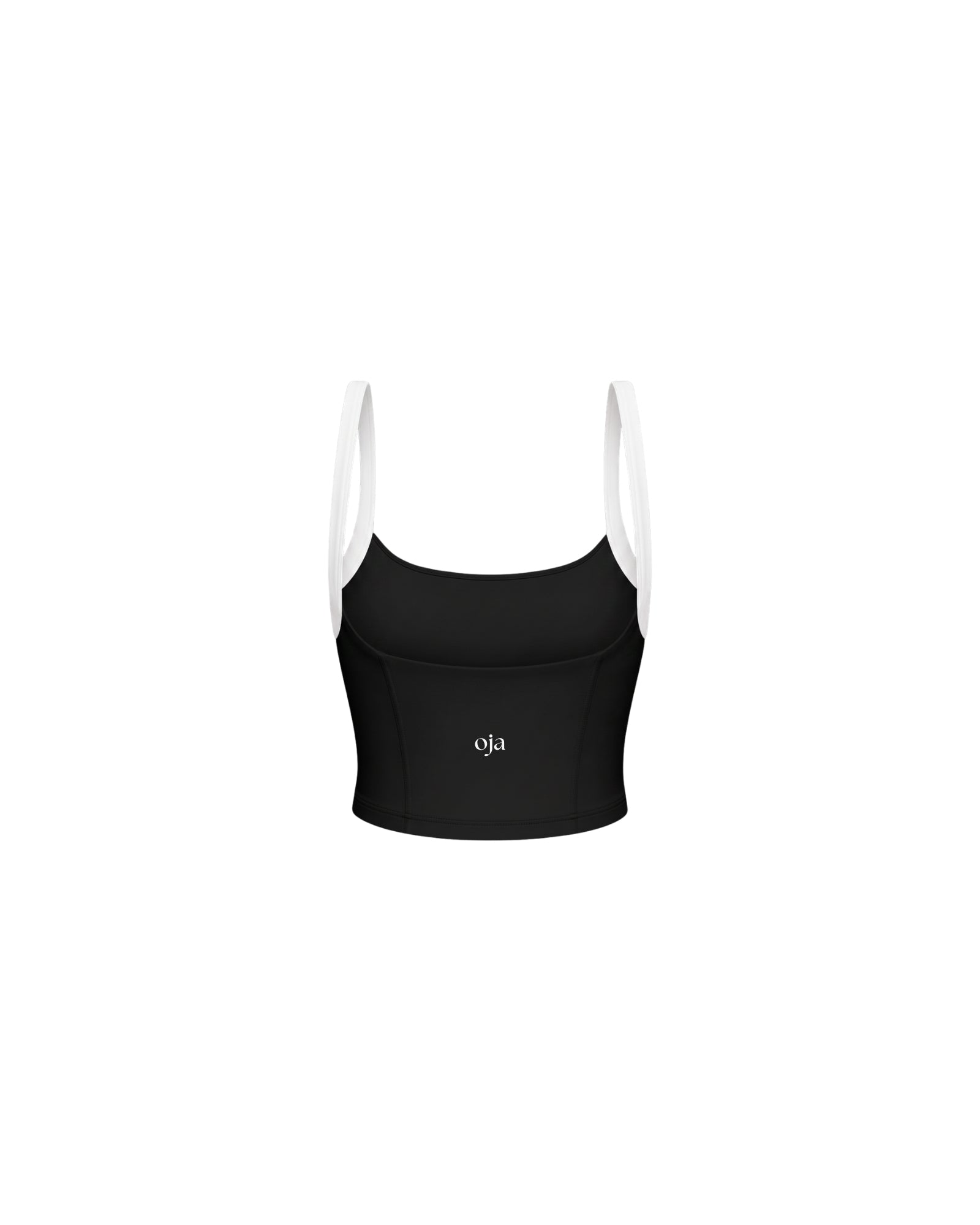 Two-tone Flow Top - Muse Black