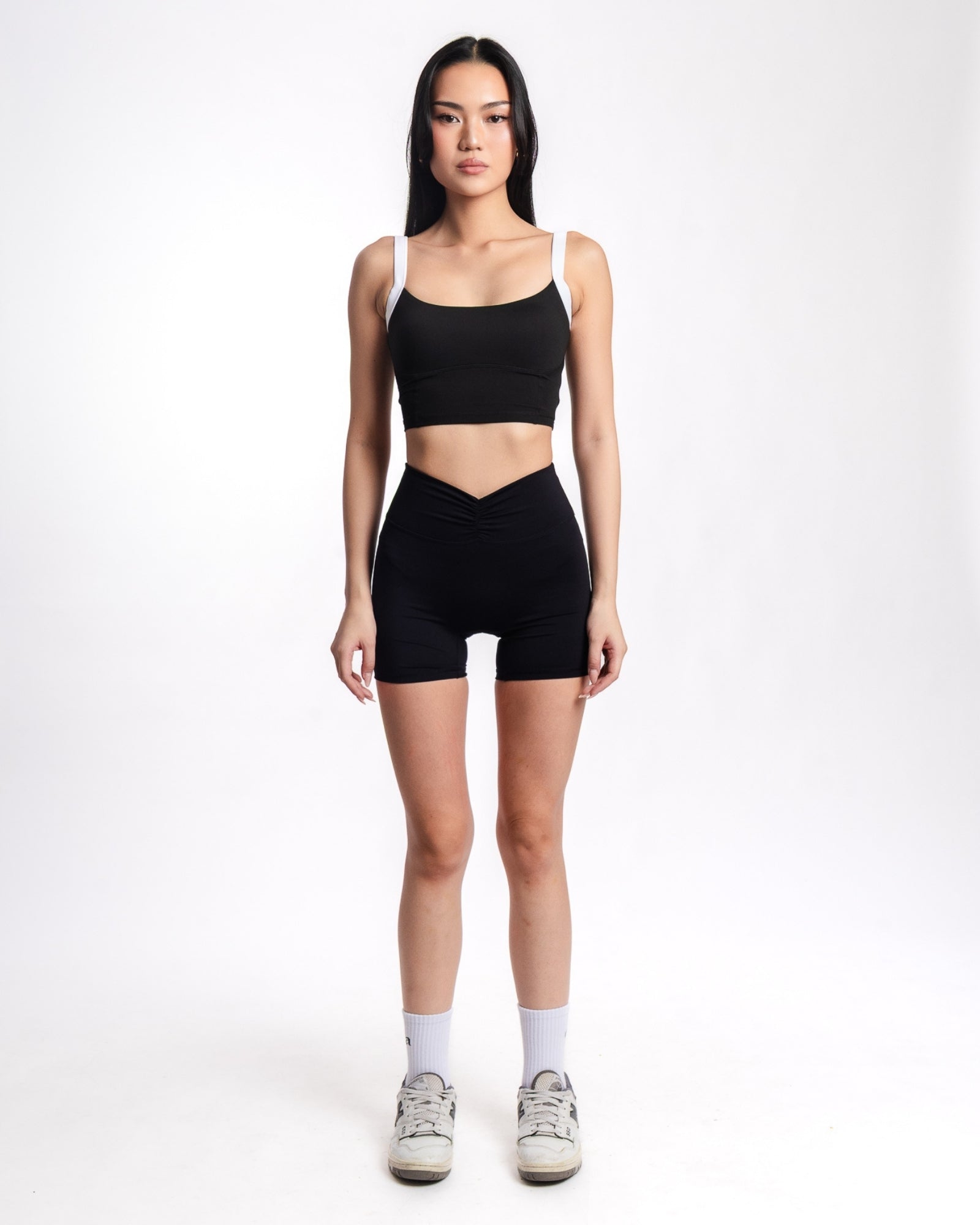 Flow Scrunch Shorts - Muse Black