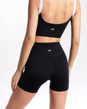 Flow Scrunch Shorts - Muse Black