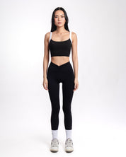 Flow Scrunch Leggings - Muse Black