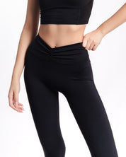 Flow Scrunch Leggings - Muse Black