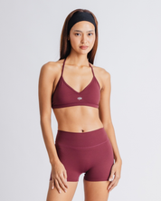 Cosmo Halter Bra - Red Berry