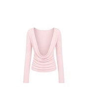 Multi Long Sleeves Top - Blush Pink