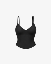 Serene Cross Tank - Muse Black