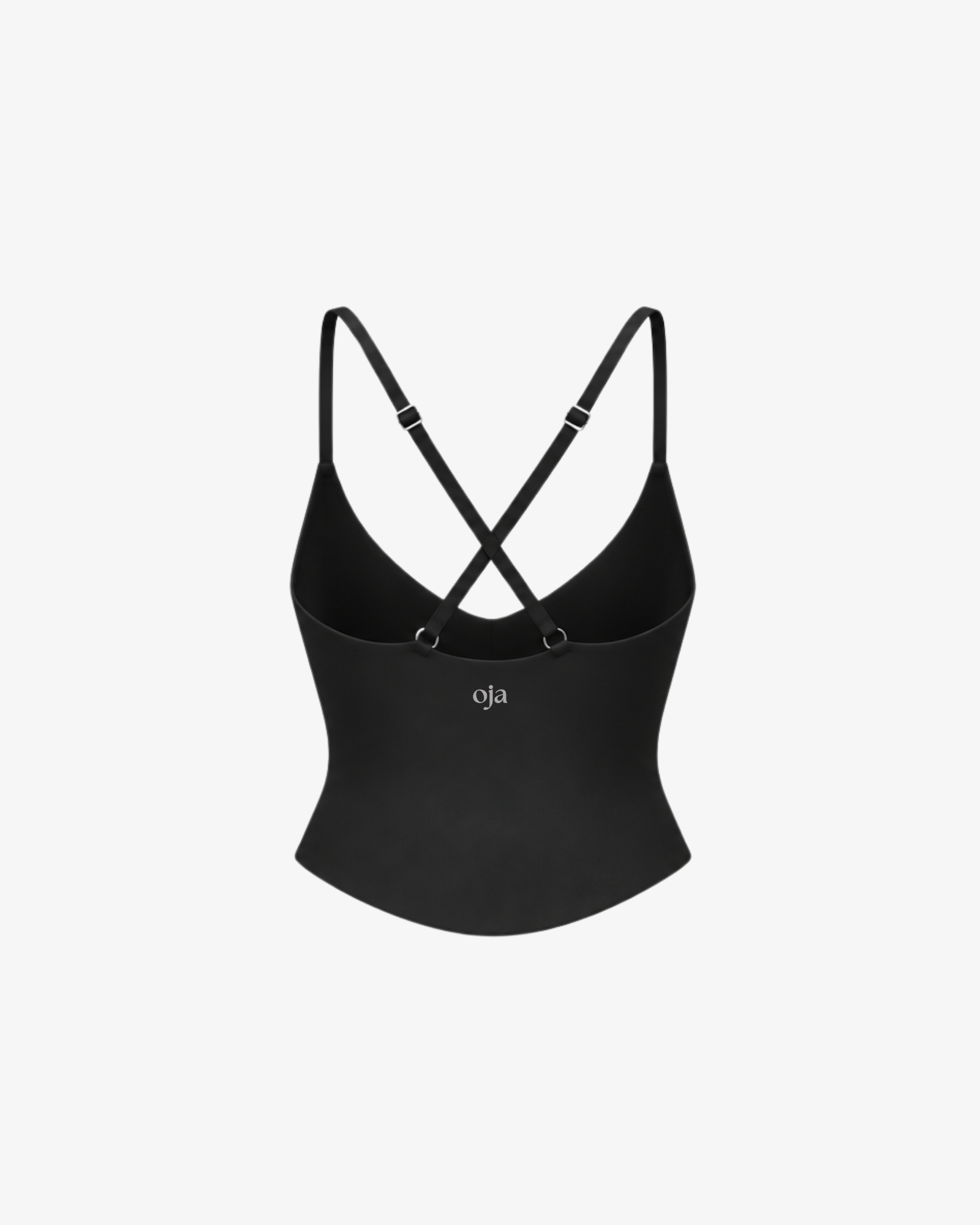 Serene Cross Tank - Muse Black