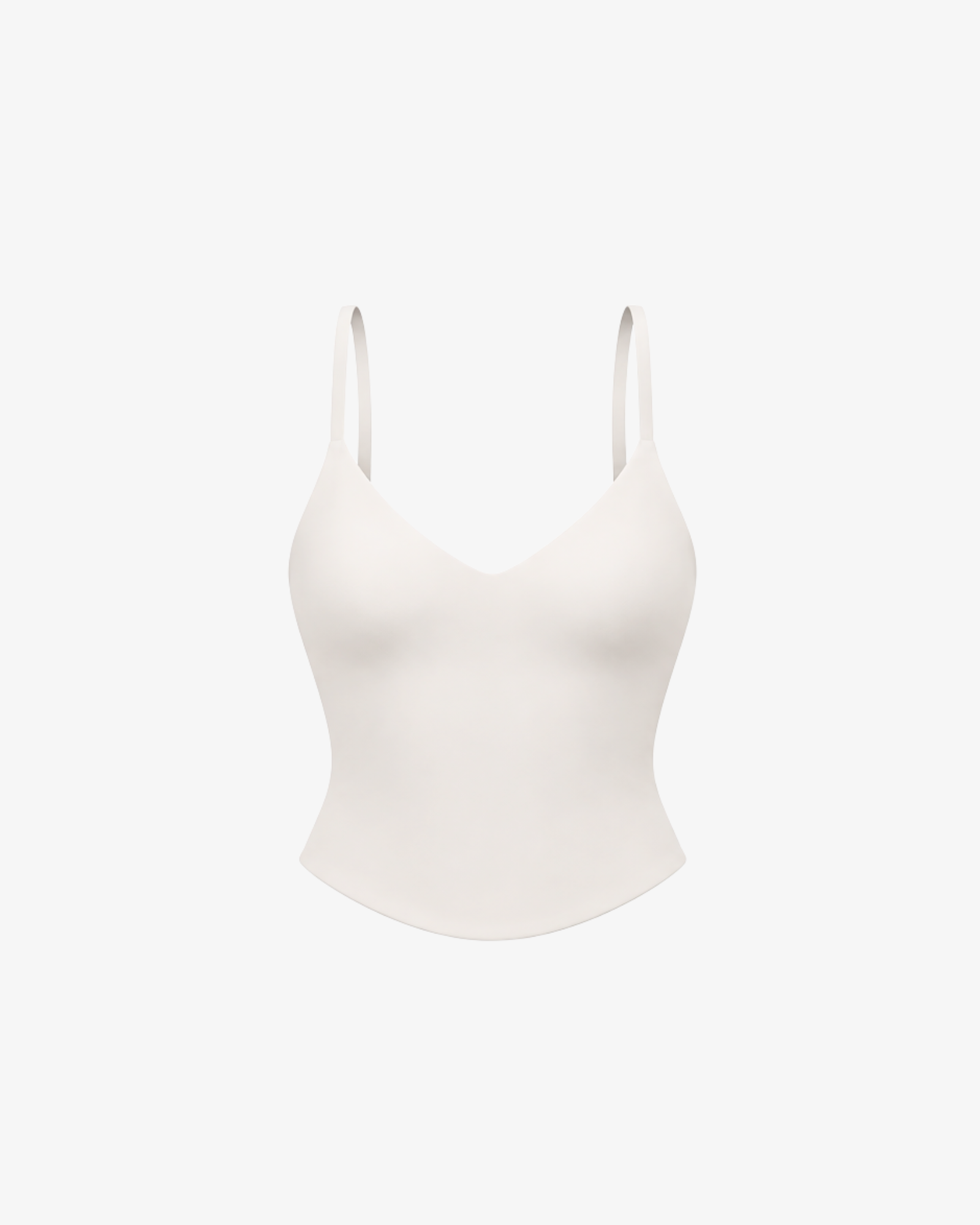 Serene Cross Tank - Grey White