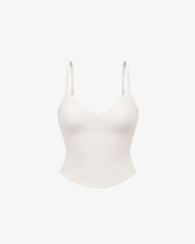 Serene Cross Tank - Grey White