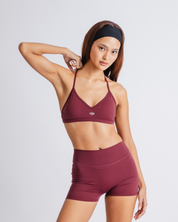 Cosmo Halter Bra - Red Berry