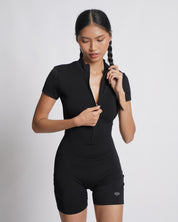 BEFREE Zipped Up Onesie - Black