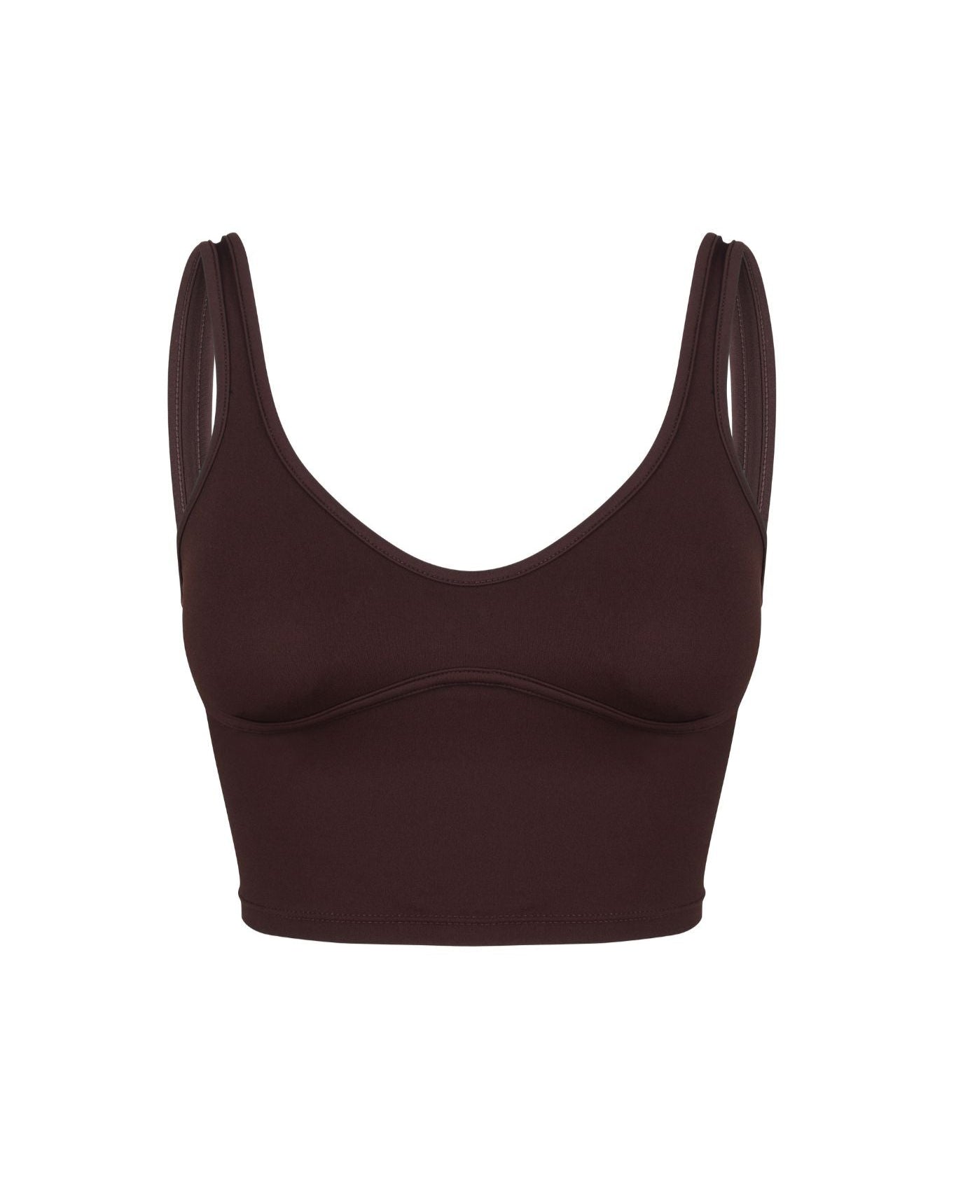 AYLA TOP, ESPRESSO front