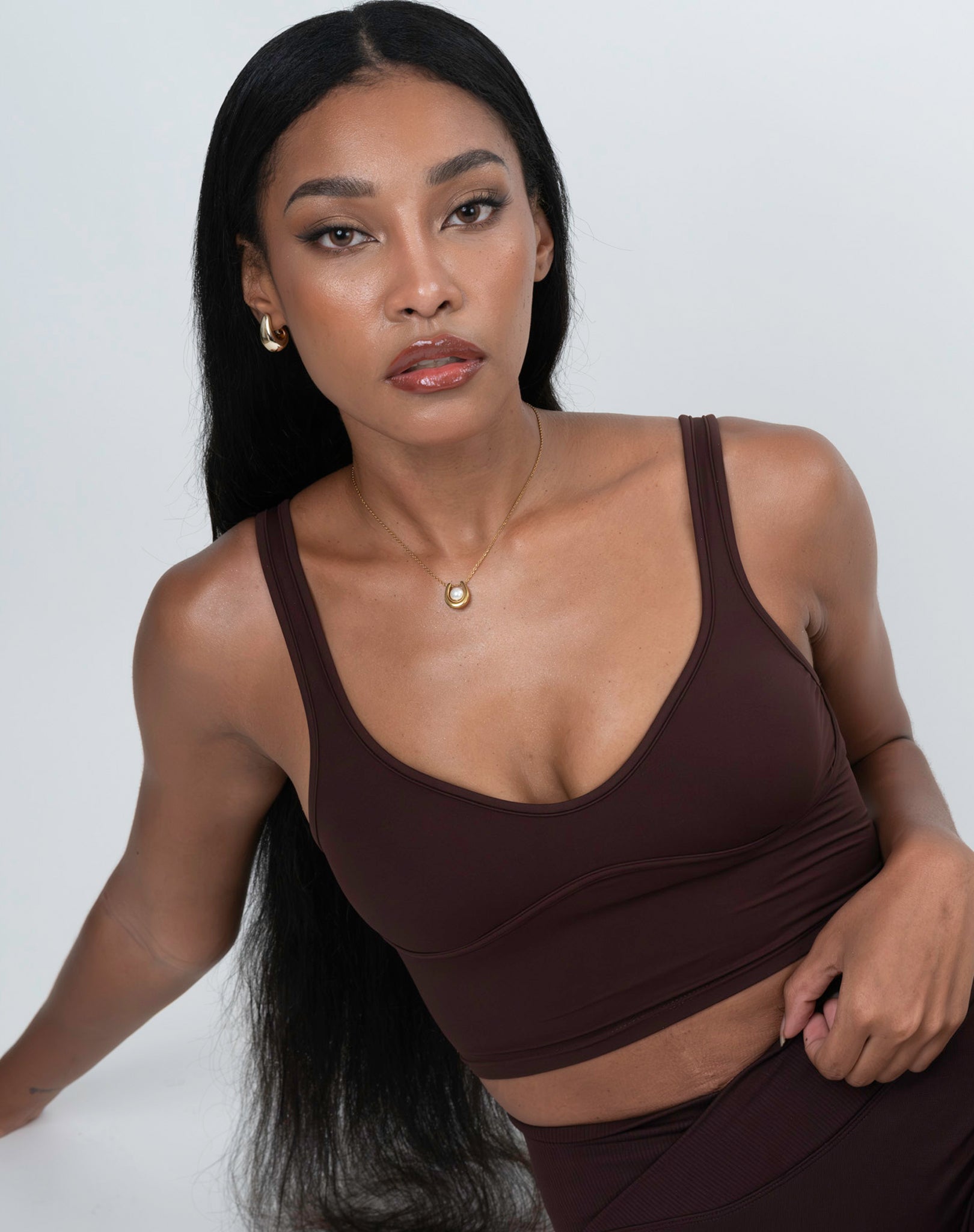 Ayla Top - Espresso