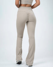 BEFREE Flared Leggings - Almond
