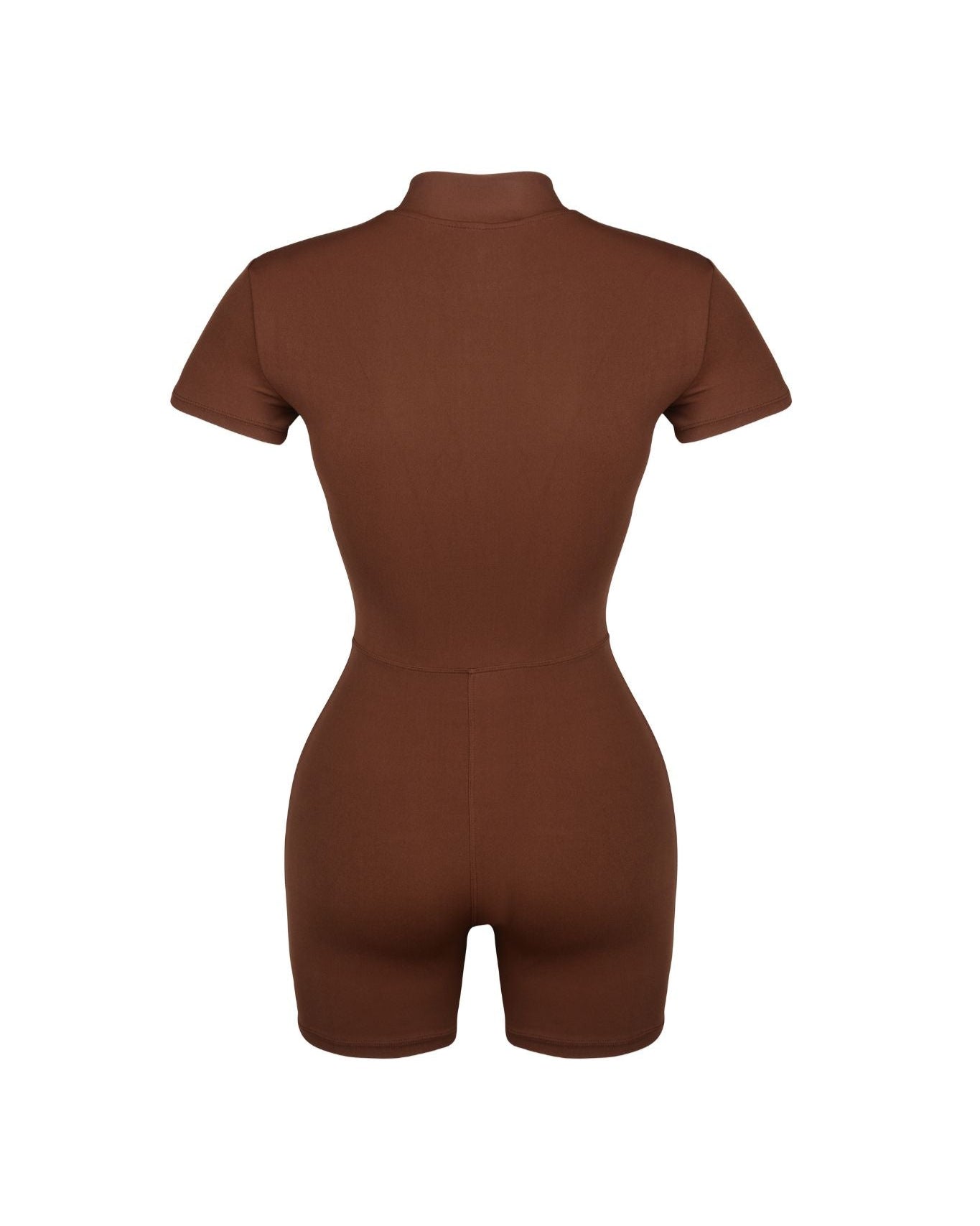 BEFREE - Zipped Up Onesie, Chocolate
