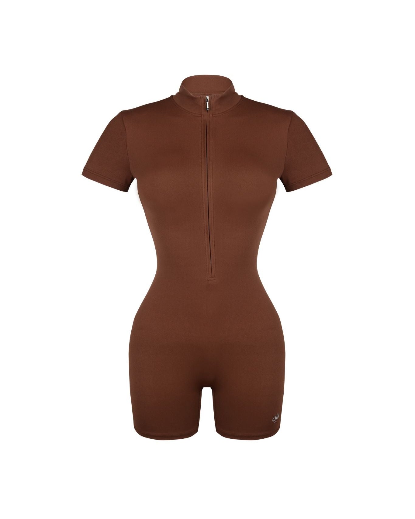 BEFREE - Zipped Up Onesie, Chocolate