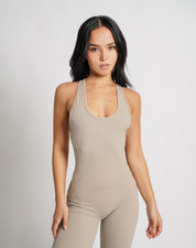 BEFREE Jumpsuit - Oat