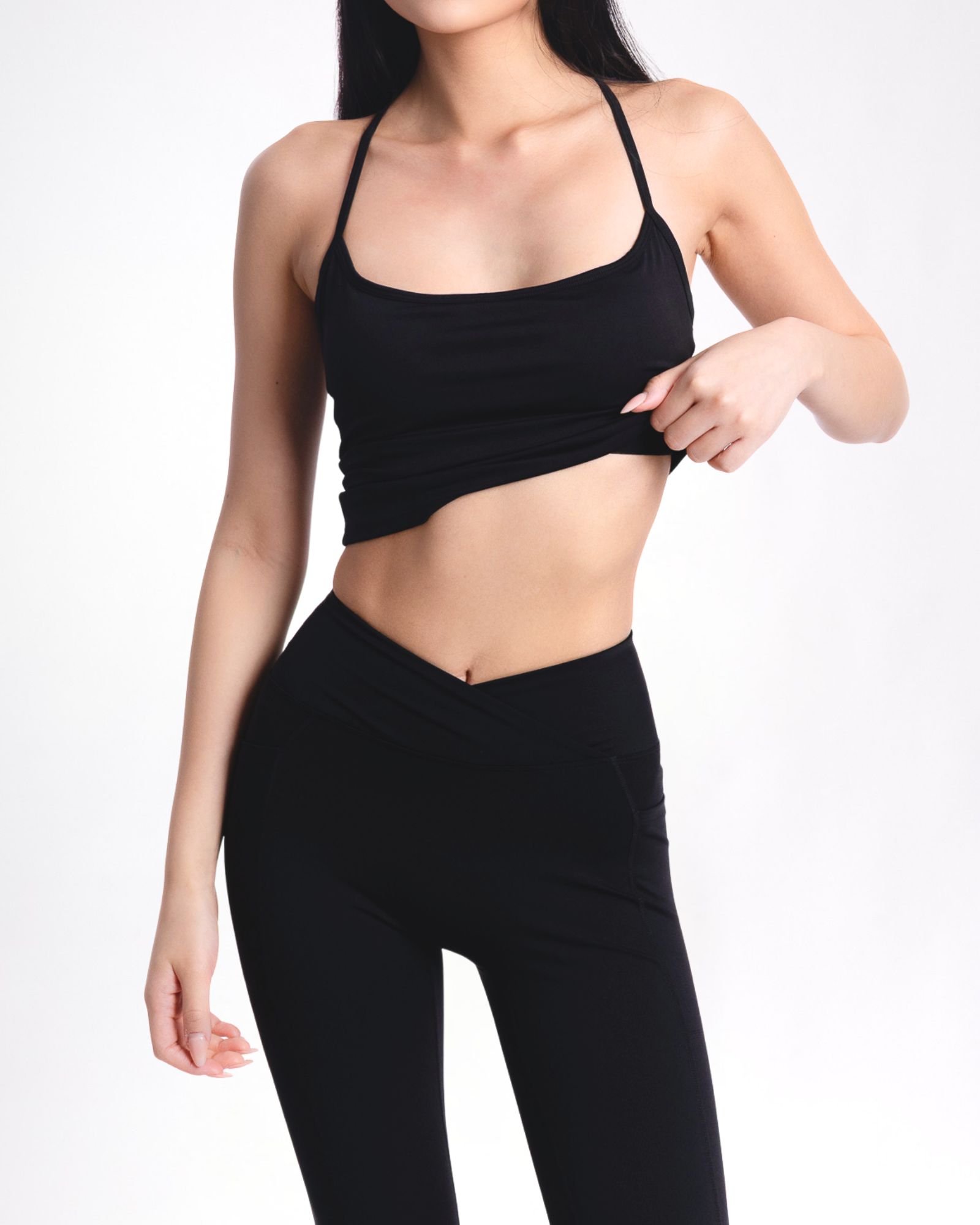 Forme V-Leggings - Black