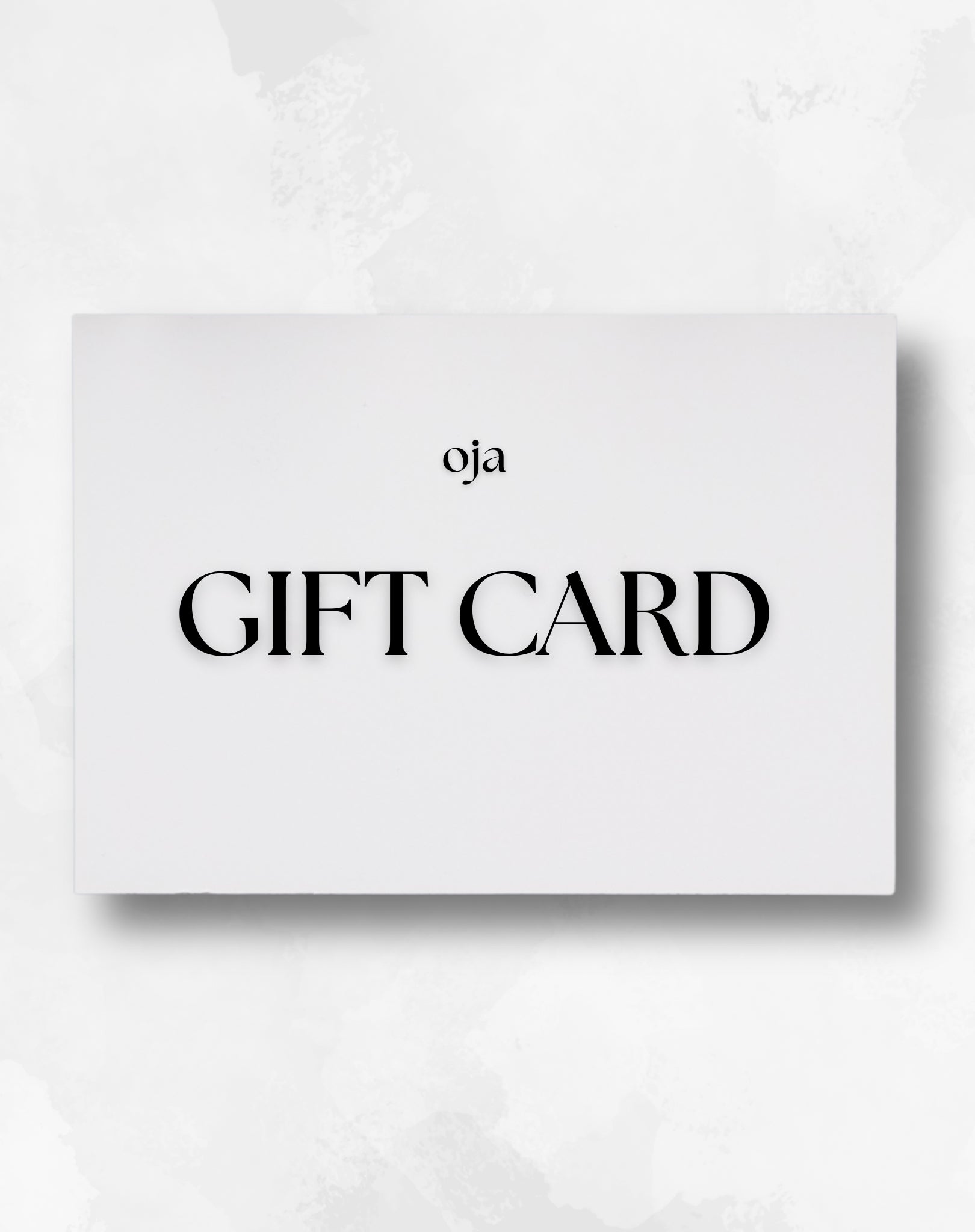 E-GIFT CARD - OJA WEAR | A PHILIPPINE-BASED ATHLEISURE & ACTIVEWEAR BRAND