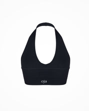 Elira - Halter Top, Black