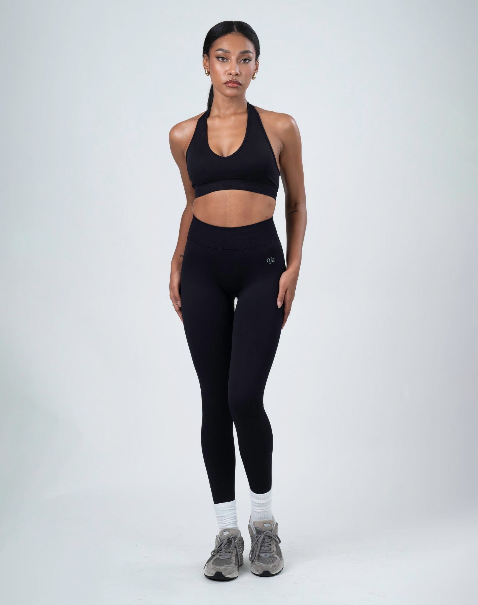 Elira Halter Top - Black