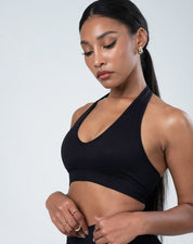 Elira Halter Top - Black