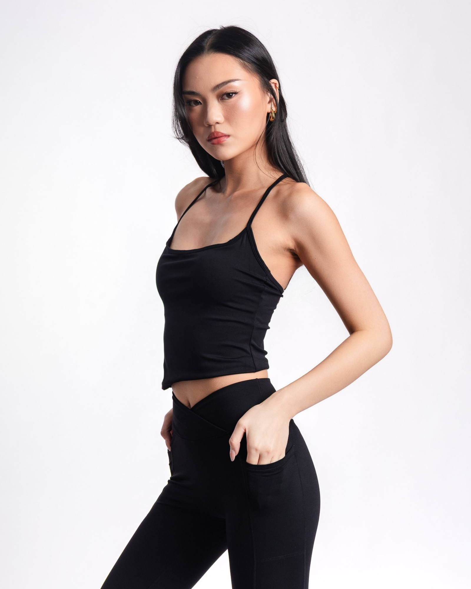 Forme V-Leggings - Black