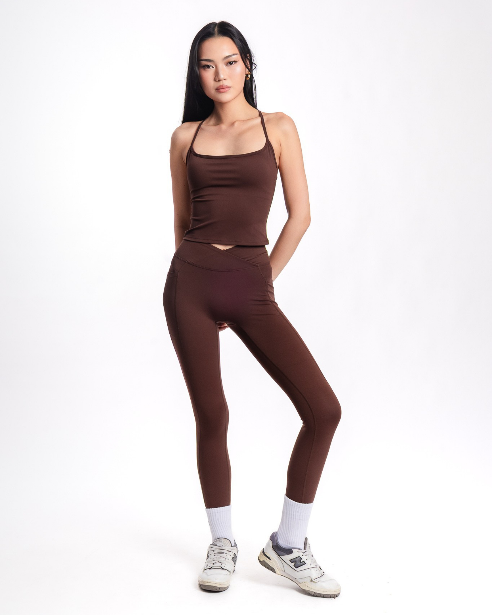 Forme V-Leggings - Espresso