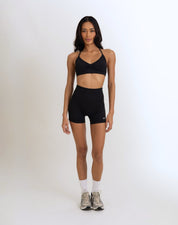 Motion Scrunch Bra - Black