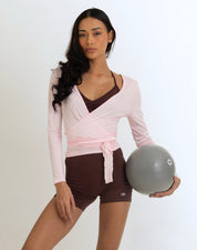 Chic Ballet Wrap - Blush Pink