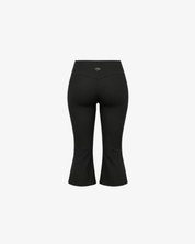 Flared Capri - Muse Black