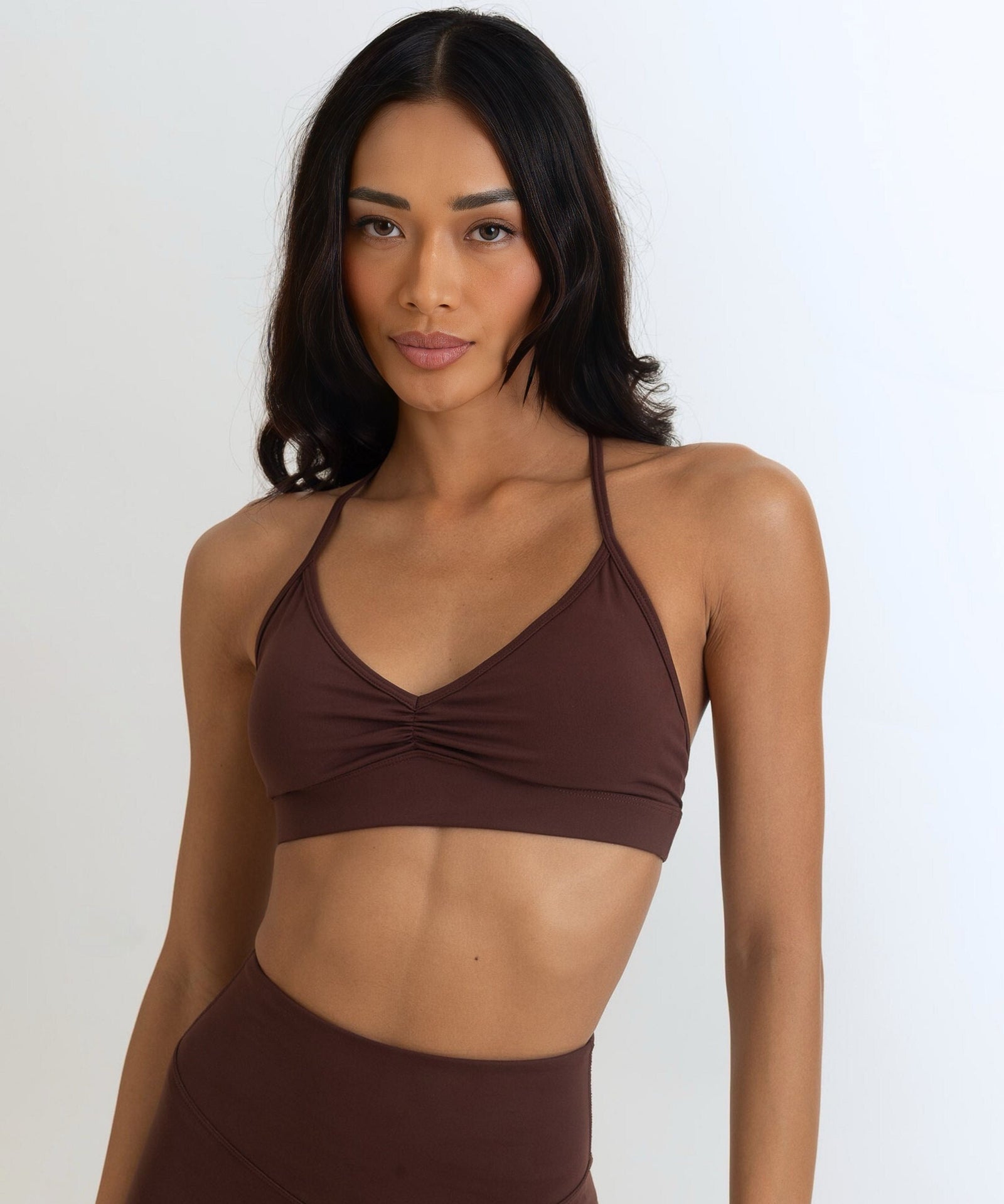 OJA Wear - Espresso Motion Scrunch Bra - Activewear & Athleisure for Pilates and Workouts - Philippines