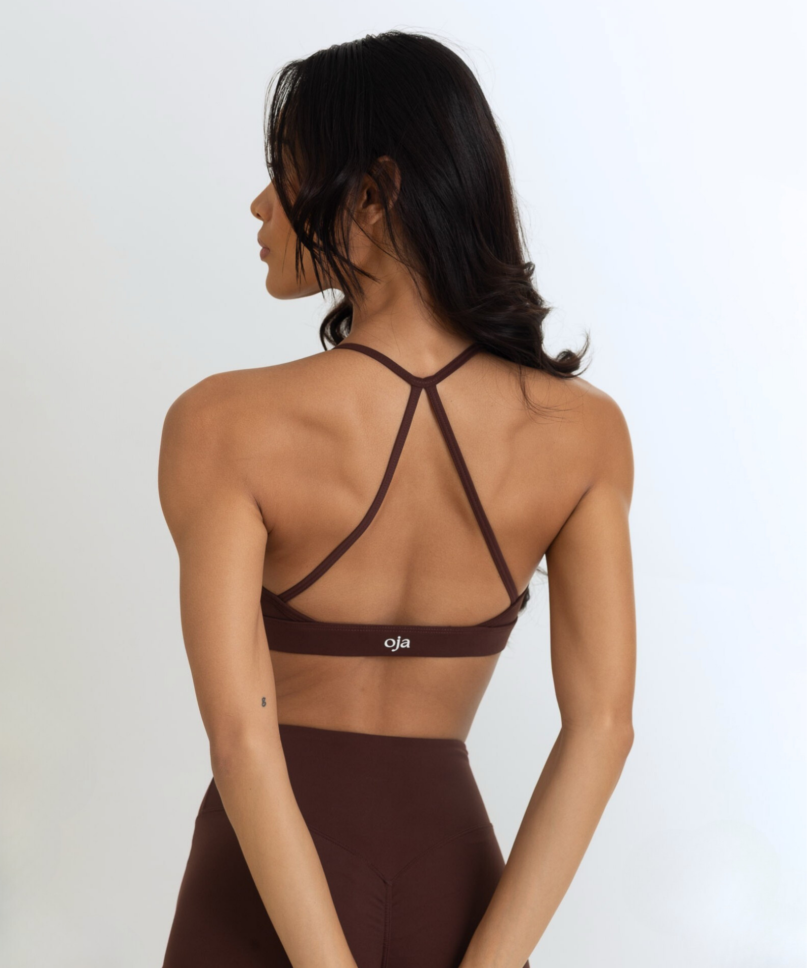 OJA Wear - Espresso Motion Scrunch Bra - Activewear & Athleisure for Pilates and Workouts - Philippines