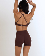 OJA Wear - Espresso Motion Scrunch Bra - Activewear & Athleisure for Pilates and Workouts - Philippines