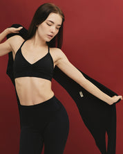 Capri Leggings - Muse Black