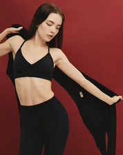 Capri Leggings - Muse Black