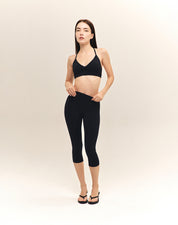 Capri Leggings - Muse Black