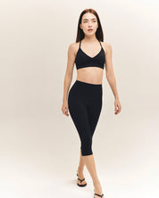 Capri Leggings - Muse Black